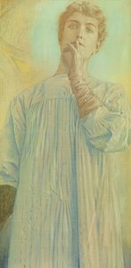 صمت ، 1890. بواسطة فرناند خنوف