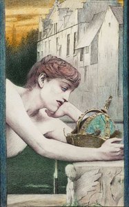مدينة ميتة. مع جورج رودينباخ ، 1889. بواسطة فرناند خنوف
