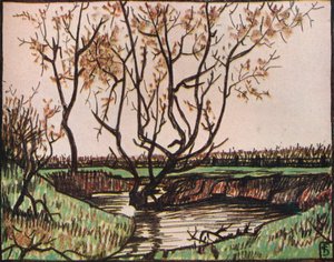"التيار"، c1919 بواسطة فرناند سكوفلاير