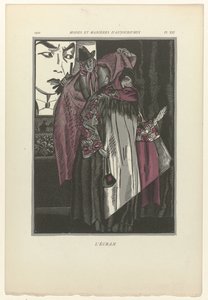 أزياء وآداب اليوم ، 1922 ، ص 12: الشاشة بواسطة فرناند سيميون