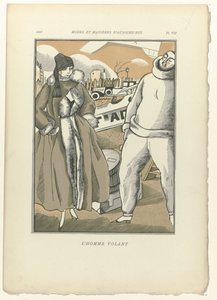 أزياء وآداب اليوم ، 1922 ، القطعة 7: الرجل الطائر