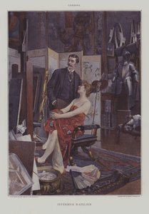 Interieur de lAtelier (التصميم الداخلي للاستوديو)