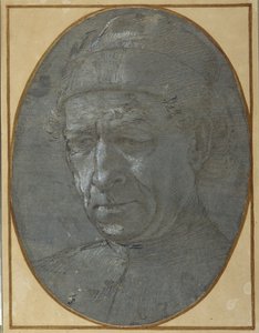 Head of an elderly man wearing a cap (metal-point on bluish grey prepared paper) بواسطة فلبيني ليبي