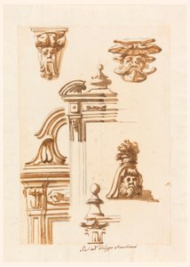 الرسم، الدراسات المعمارية، 1750-90