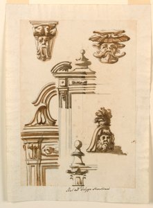 الرسم، الدراسات المعمارية، 1750-90