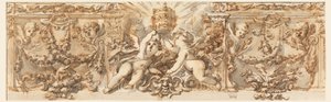 رسم، زخرفة إفريز، حوالي عام 1770 بواسطة فيليبو ماركيوني