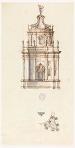 رسم، مشروع مسكن، 1750-1775، 1750-1775