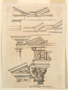 رسم، دراسات للحواشي والروافد، حوالي عام 1770