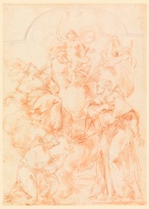 رسم، دراسة لرسم لوحة لطفل المسيح، 1750-1800، 1750-1800