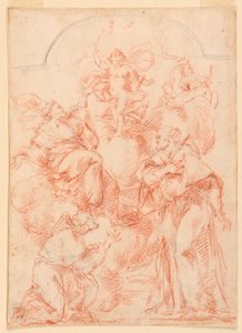 رسم، دراسة لرسم لوحة لطفل المسيح، 1750-1800، 1750-1800