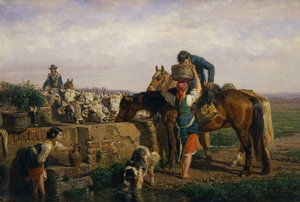 الحوض الصغير (زيت على قماش) بواسطة فيليبو باليزي