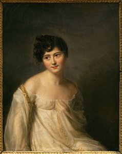 صورة جولييت ريكامير (1777-1849) ديت مدام ريكامير. لوحة فيرمين ماسوت (1766-1849) ، زيت على قماش ، حوالي 1807. الفن الفرنسي بواسطة فيرمين ماسوت