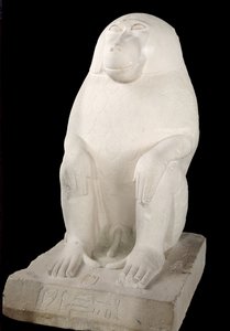 البابون ، المملكة الوسطى ، ربما الأسرة السابعة (الحجر الجيري)