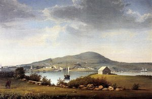بلو هيل ، مين ، الولايات المتحدة الأمريكية ، c.1853-57 بواسطة فيتز هنري لين