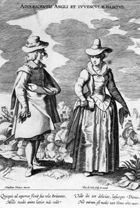 Adoloscentes England ، مأخوذة من عادات أثاث Vararia Nations التي صنعها Peiter Camocio 1 بعد سيباستيان فرانك ، 1600-1634 بواسطة المدرسة الفلمنكية