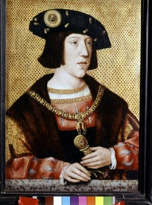 صورة لتشارلز الخامس (1500 - 1558) ، إمبراطور ألمانيا. المدرسة الفلمنكية في القرن السادس عشر (زيت على قماش)