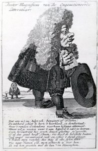 رئيس الجامعة ، 1668 بواسطة المدرسة الفلمنكية