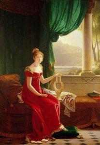 Hortense de Beauharnais (1783-1837) بواسطة فلوري فرانسوا ريتشارد