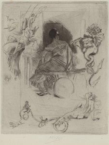 The Last Maja 1880. بواسطة فيليسيان روبس
