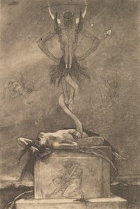 الذبيحة ، من الشيطانية ، كاليفورنيا. 1882. ، كاليفورنيا. 1882.