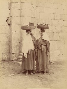 نساء سلوام ، فلسطين بواسطة فيليكس بونفيس