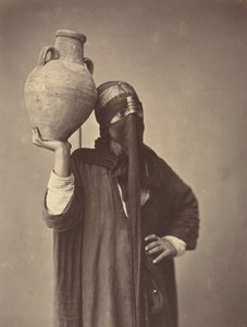 ناقل مياه بالقاهرة ، ح. 1870. بواسطة فيليكس بونفيس