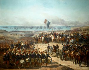 إنزال الجيش الفرنسي في يوبتوريا ، 14 سبتمبر 1854