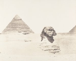 مقبرة الجزيرة في ممفيس وأبو الهول والأهرامات ، 1851-52 ، طبعت 1853-54.