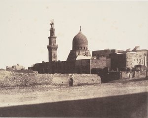 Le Kaire ، مسجد الناصرية ، نُشر عام 1851.
