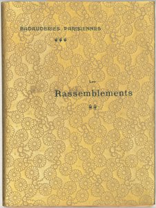 Badauderies الباريسية: التجمعات ، 1896. بواسطة فيليكس فالوتون