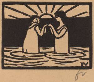 اللعب في Sun Jeux au Soleil ، 1893. بواسطة فيليكس فالوتون