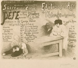 الأب: مأساة في 3 أعمال بحلول. ستريندبرج ، 1894. بواسطة فيليكس فالوتون