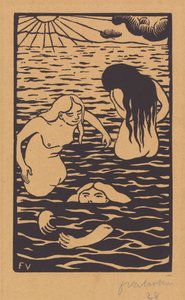 ثلاثة باثرز ، 1894. بواسطة فيليكس فالوتون