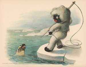 رسم توضيحي لمغامرات Golliwoggs القطبية