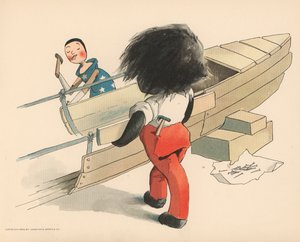 رسم توضيحي لمغامرات Golliwoggs القطبية