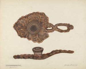 مقبس شمعة بواسطة فلورنسا ستيفنسون