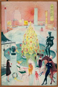 عيد الميلاد ، حوالي 1930-40 (زيت على قماش)