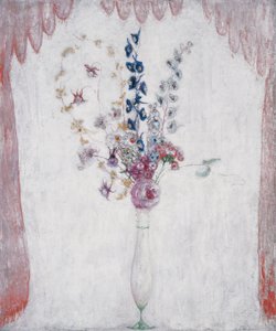 Delphinums and Columbine ، c.1923 (زيت على قماش)