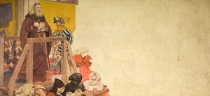 ويكليف في محاكمته ، 1893. بواسطة فورد مادوكس براون