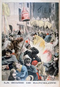 قنبلة في برشلونة عام 1896 بواسطة Fortuné Méaulle