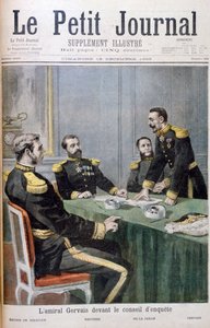 الأدميرال جيرفيه أمام هيئة التحقيق 1895 بواسطة Fortuné Méaulle