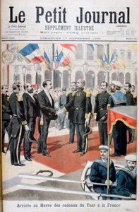 وصول هدايا القيصر إلى فرنسا ، 1895 بواسطة Fortuné Méaulle