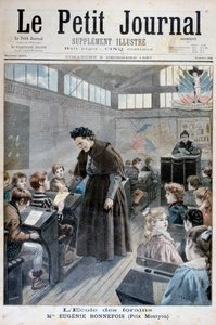 Mademoiselle Eugenie Bonnefois ، مؤسس مدرسة لأطفال عمال المعارض ، 1897 بواسطة Fortuné Méaulle