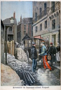 القبض على المقدم بيكوارت ، 1898 بواسطة Fortuné Méaulle