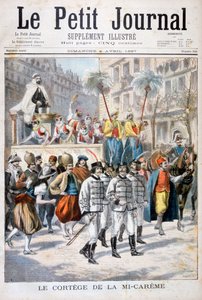 موكب مهرجان منتصف الصوم ، 1897 بواسطة Fortuné Méaulle