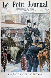 ملكات هولندا اللتان تزوران باريس ، فرنسا ، 1898 بواسطة Fortuné Méaulle