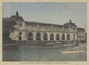 الجديد Gare dOrleans في Quai dOrsay في باريس