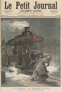 حادث في Marly-le-Roi: ضحية تفانيه ، من "Le Petit Journal" ، 14 نوفمبر 1891