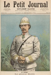 الجنرال ألفريد أميدي دودز (1842-1922) في داهومي ، من "لو بيتيت جورنال" ، 3 ديسمبر 1892