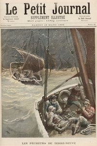 صيادو نيوفاوندلاند ، من "لو بيتيت جورنال" ، 19 مارس 1892
